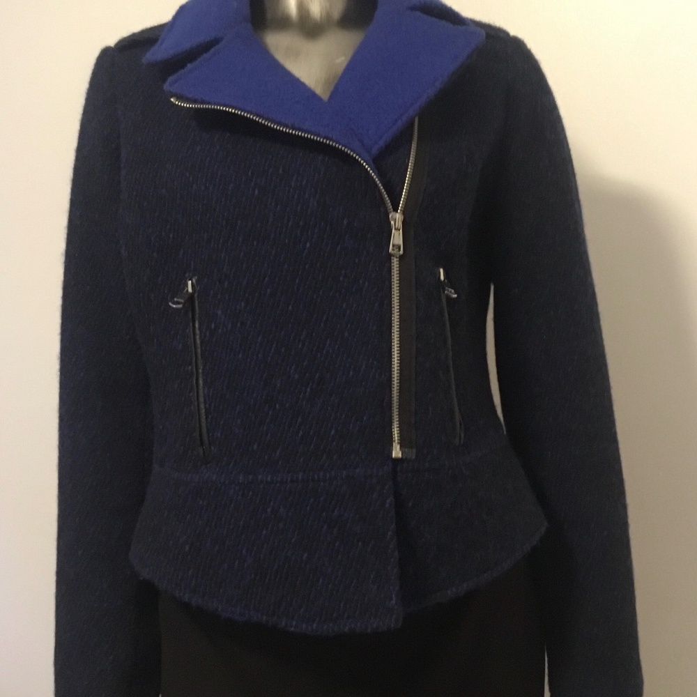 JACKET - FRENCH CONNECTION  Sz 10 short Motto Jacket